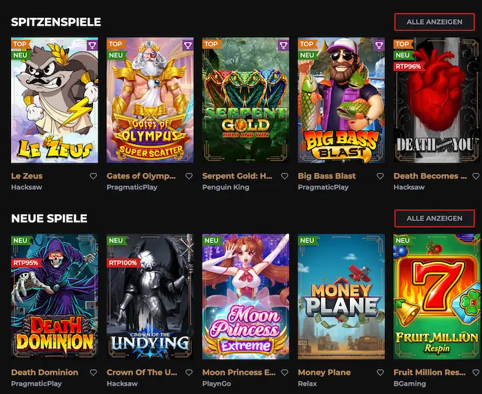 Windetta Spiele games